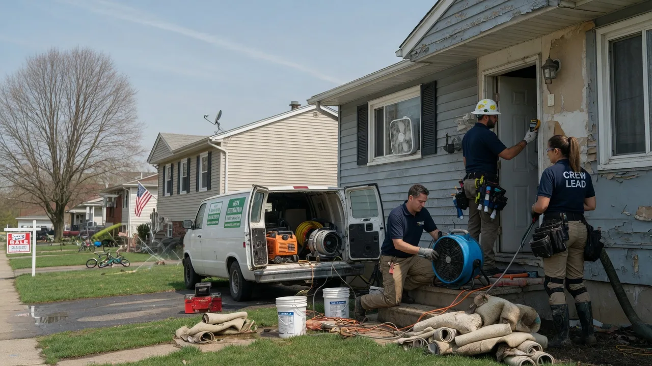 Flood Cleanup in Norwood, NJ near me